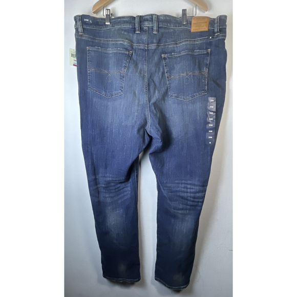 Lucky Brand Jeans women's 24W Blue Emma Straight Leg Dark Wash Denim NWT - Picture 5 of 13